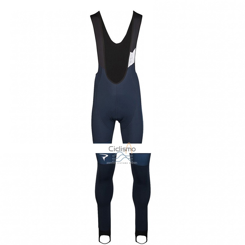 Ineos Grenadiers Ropa Ciclismo Culotte Largo 2023 Mangas Largas Negro Rojo